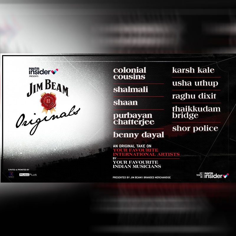 Indian musicians reinterpret global artists in Paytm Insider’s ‘Jim Beam Originals’