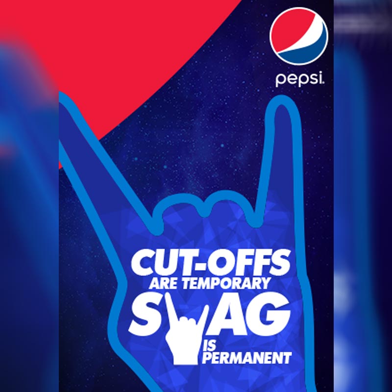 “Swag is permanent” says Pepsi® to college-goers”