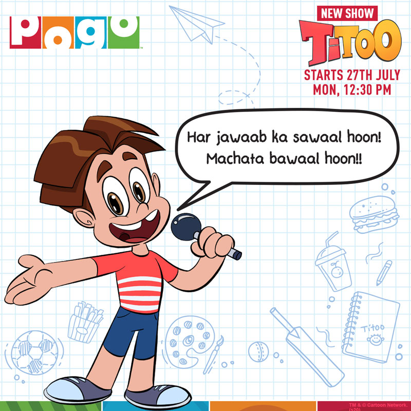 POGO partners with Tinkle to launch e-comic series of its new animated show Titoo