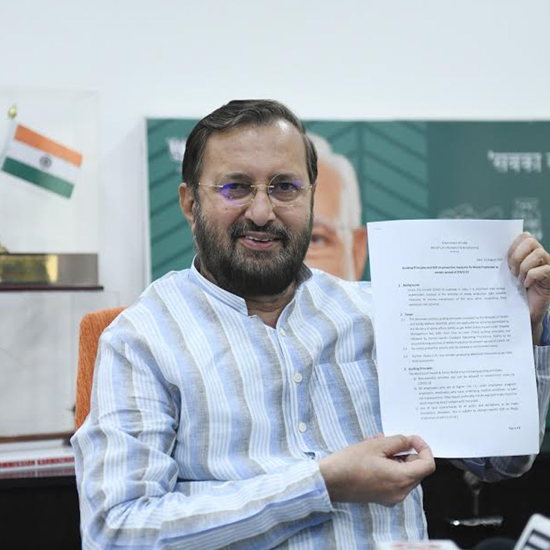 Industry welcomes I&B ministry’s guidelines to restart Film, TV and OTT production