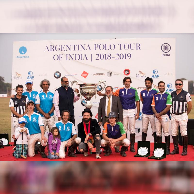 La Pegasus Polo renews partnership with the Campeonato Argentino Abierto de Polo