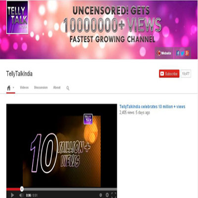 Telly Talk India soars high on popularity