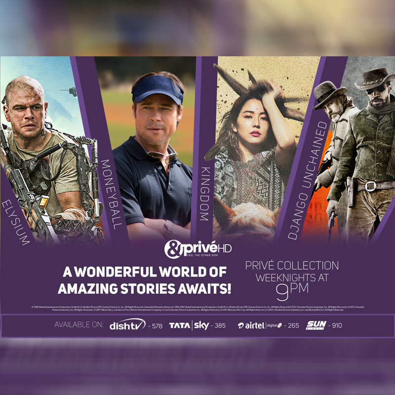 This July, Immerse yourself in a wonderful world of amazing stories with Privé Collection on &PrivéHD