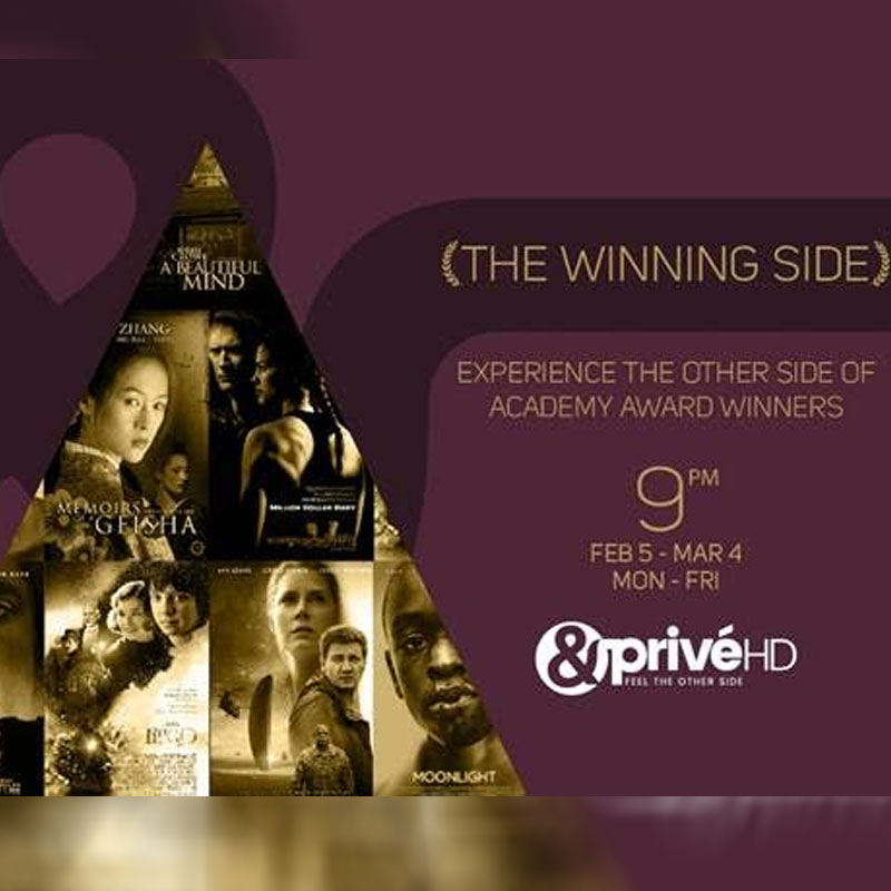 Experience the cinematic journey of the Academy’s finest with &Privé HD’s ‘The Winning Side’