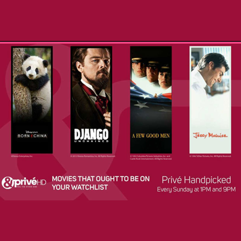 With Love From Hollywood’s Finest Handpicked Movies Airing Every Sunday Only On &PrivéHD