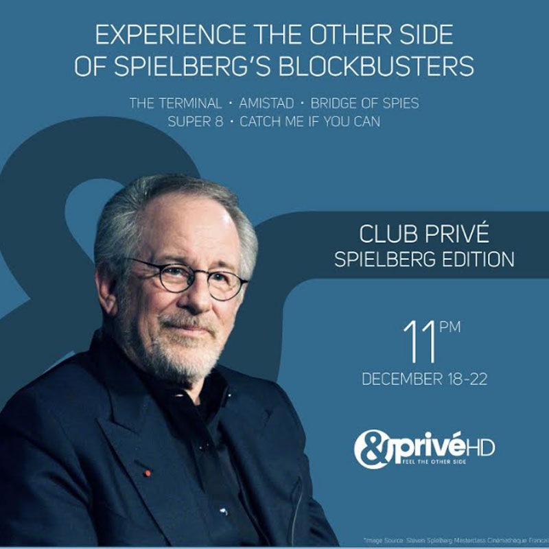 &Privé HD celebrates the birthday of the Steven Spielberg