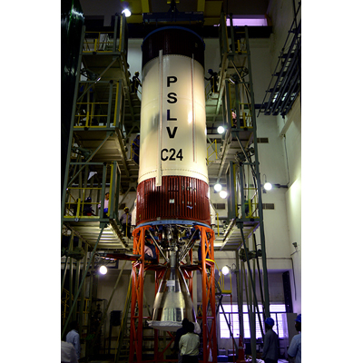 PSLV-C24 launches IRNSS-1B