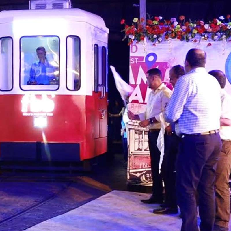 This Pujo: Kolkata Tram goes Glam