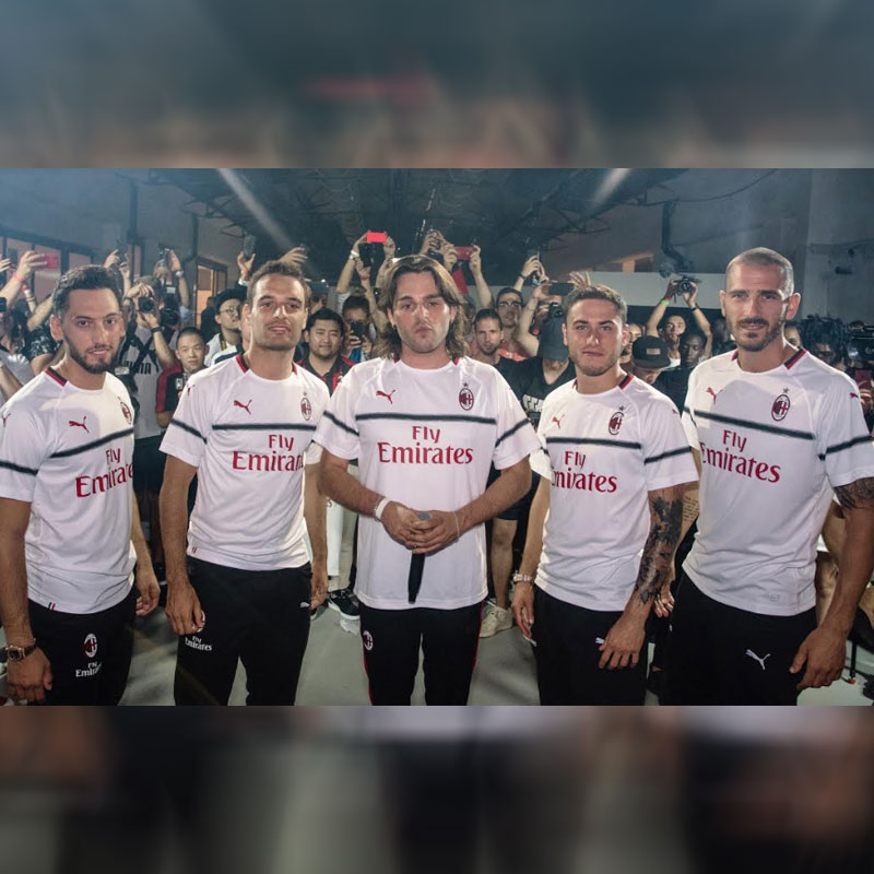PUMA unveils new AC Milan away kits
