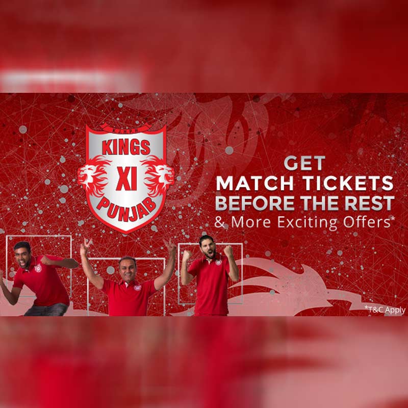 Paytm is the official ticketing partner of Kings XI Punjab’s home games for VIVO IPL 2018
