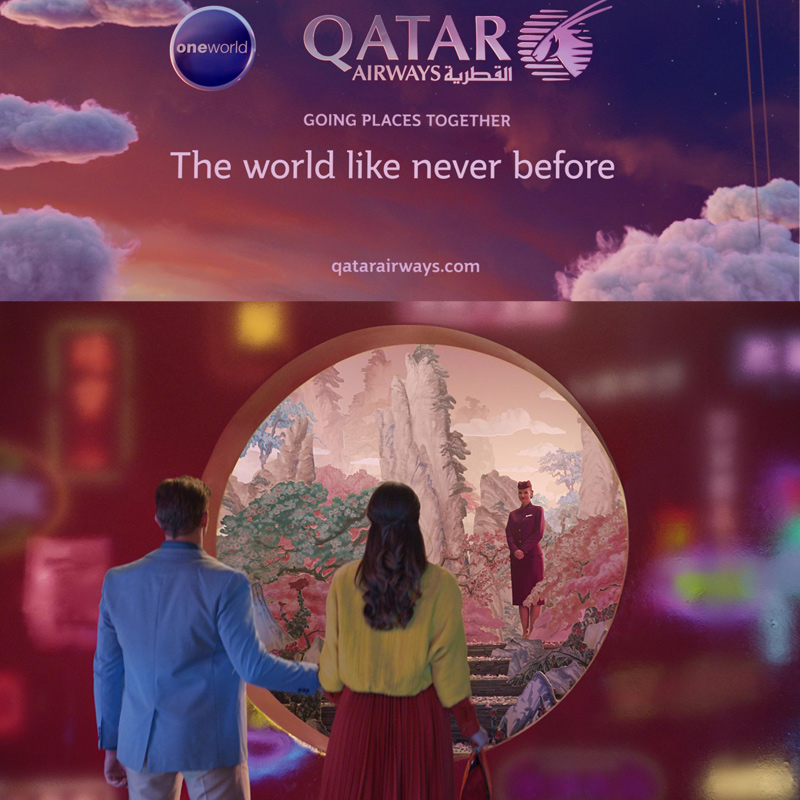 Qatar Airways launches Hollywood-style campaign ‘A World Like Never Before’