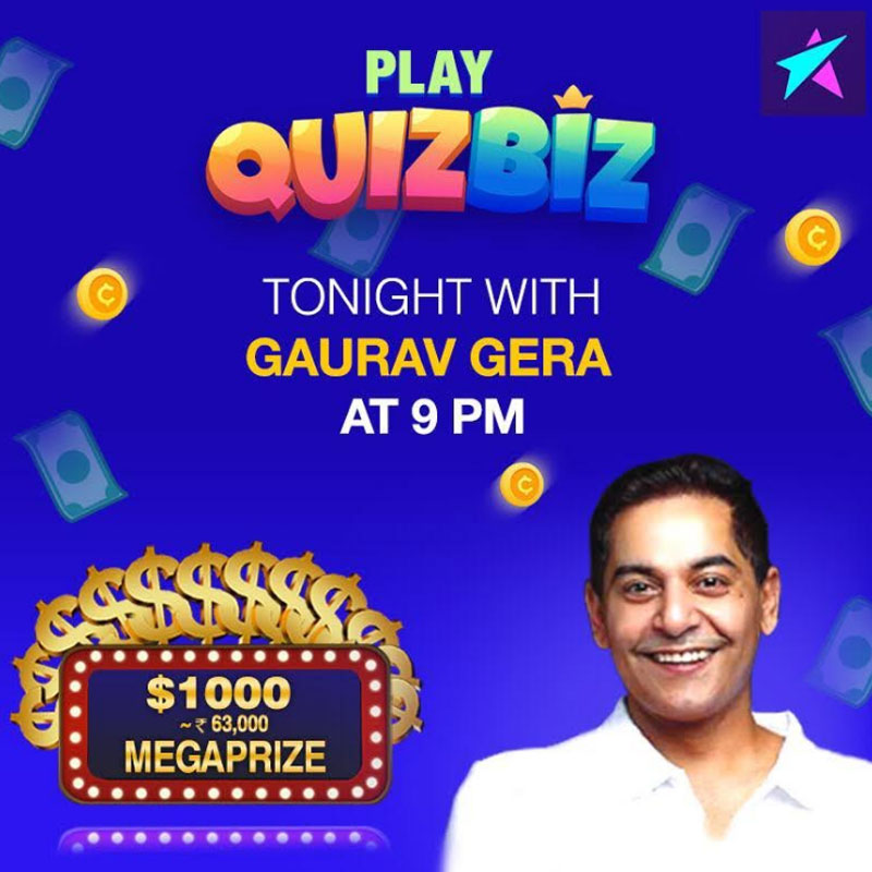 Introducing QuizBiz: India’s first live quiz show Launched by Cheetah Mobiles’ latest broadcasting app Live.me