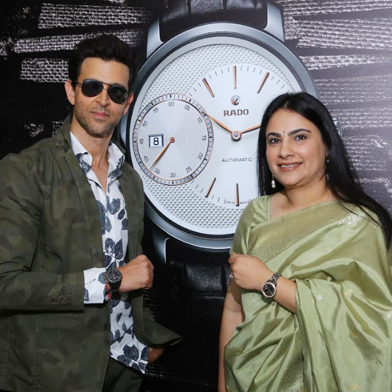 Rado brand ambassador Hrithik Roshan opens new store at Delhi Airport