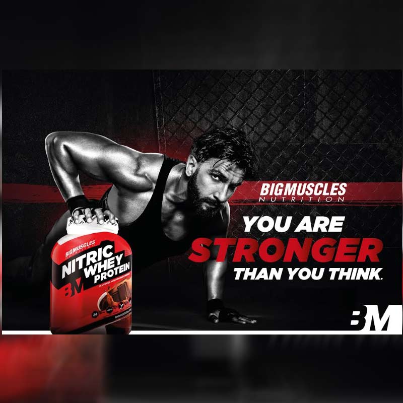 Ranveer Singh challenges physical boundaries in ad for BigMuscles Nutrition