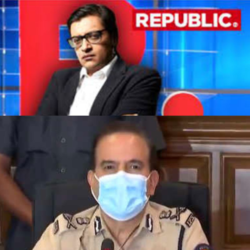 Mumbai Police, Republic TV face off again