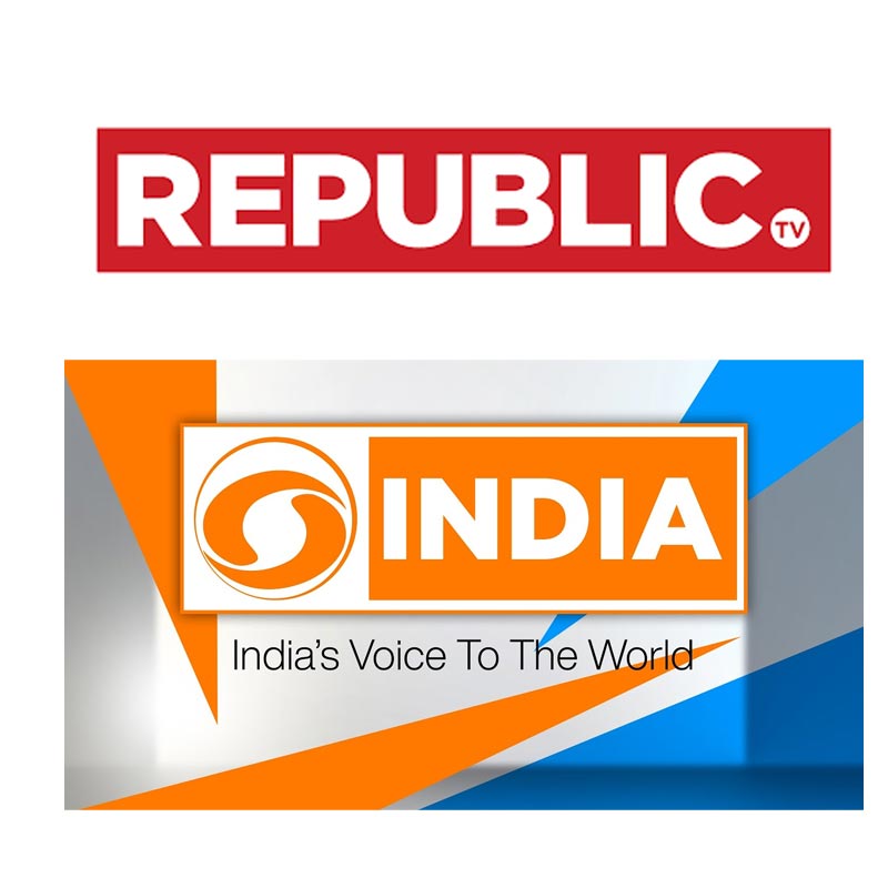 Times Now replaces DD India at second spot in English news genre