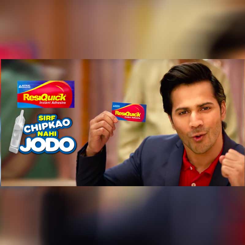 Resiquick launches maiden campaign with Varun Dhawan