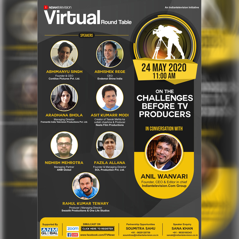 Help each other to bring the industry back on its feet: TV producers