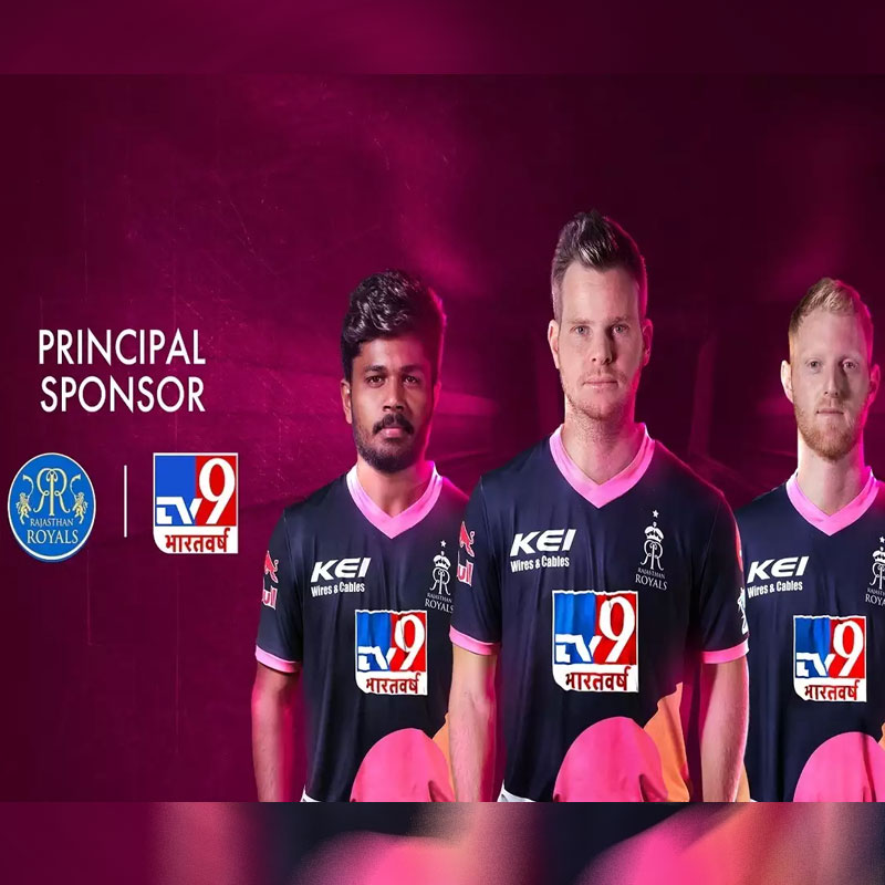 Rajasthan Royals signs TV9 Network as principal sponsor