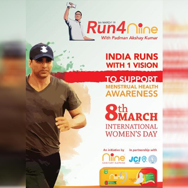 Registration open for run4niine – india’s largest nationwide run –to drive menstrual hygiene awareness