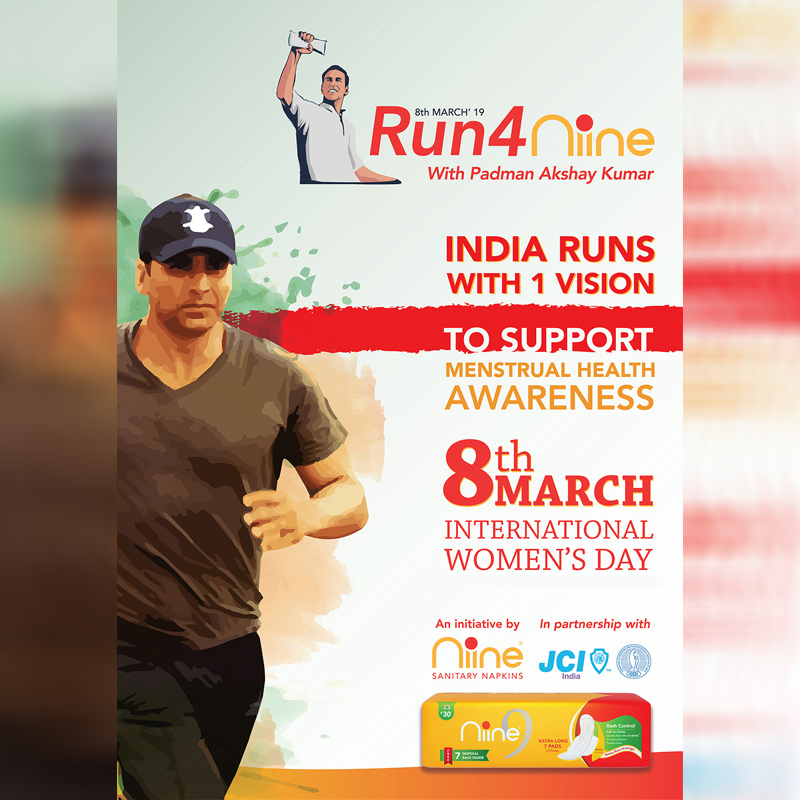 Niine asks India to run for period-positive vision on Women’s Day