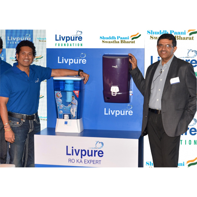 Sachin Tendulkar launches ‘ShuddhPaani, Swastha Bharat’