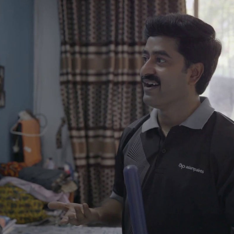 Asian Paints’ latest campaign reassures painters, their families of safe painting service