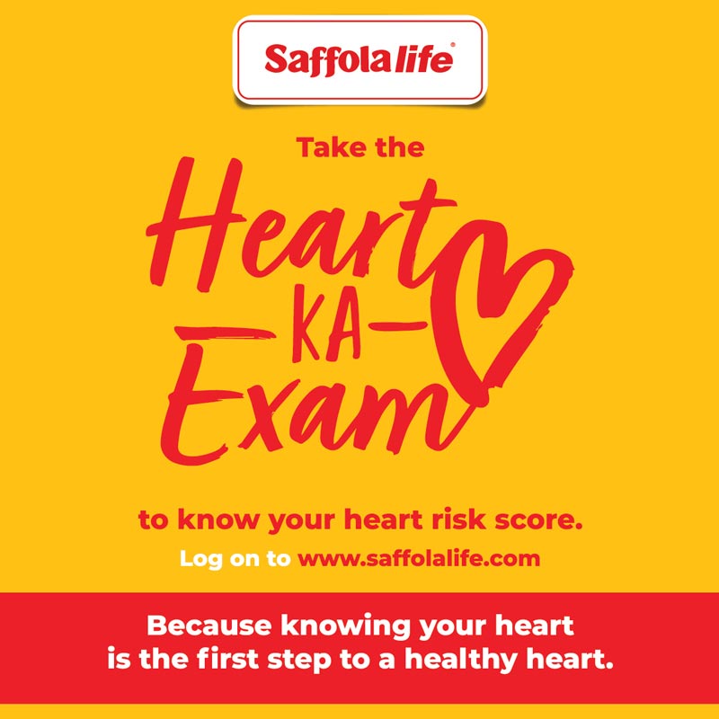 This World Heart Day, Saffolalife encourages people to adopt a heart healthy lifestyle