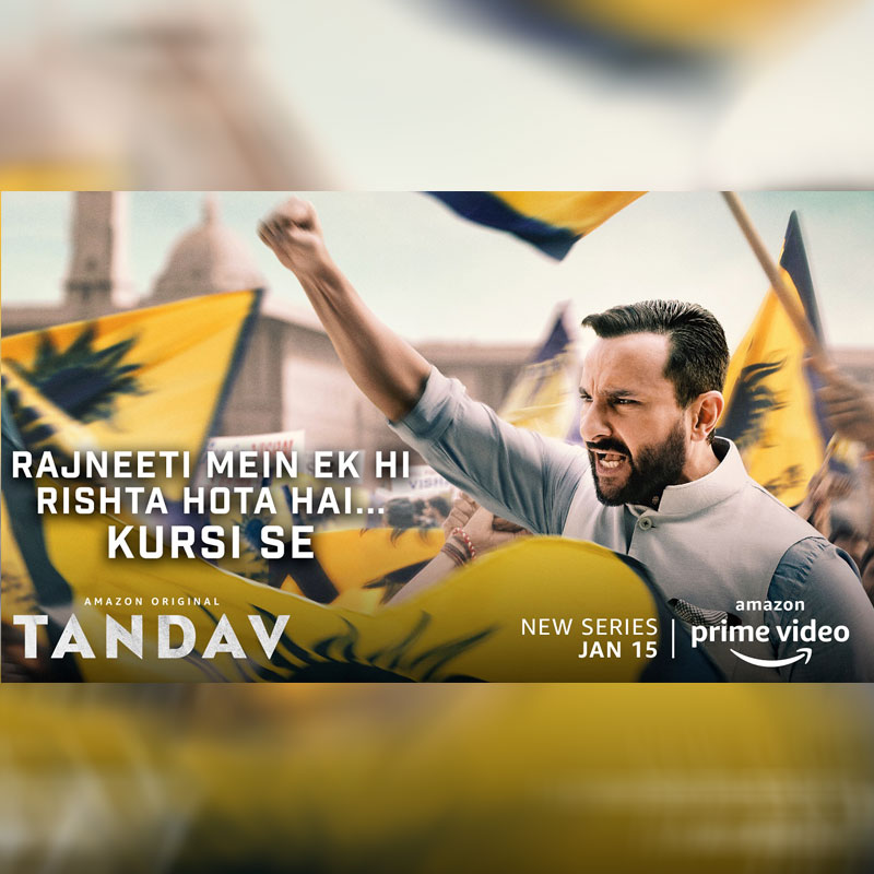 Amazon Prime Video releases new character looks for its biggest political drama ‘Tandav’