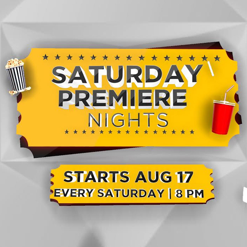Get ready for a blockbuster date with ‘Saturday Premiere Nights’ at 8 only on &pictures