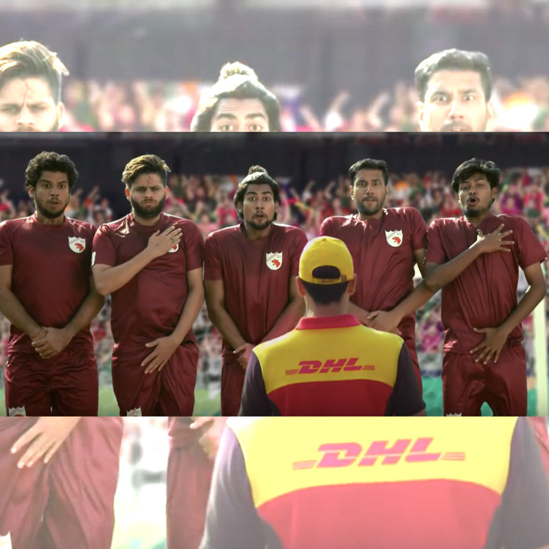 DHL shows how football and business are alike