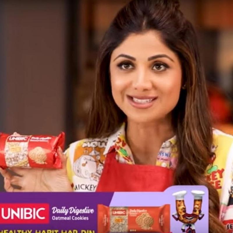 Unibic foods partners with Shilpa Shetty’s youtube channel to promote healthy eating