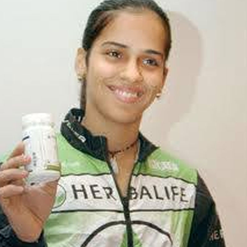 Herbalife renews association with Saina Nehwal
