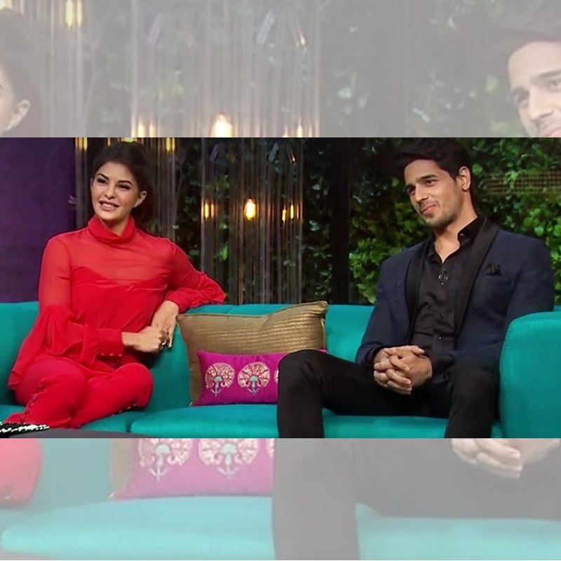 Sidharth & Jacqueline to set fire to Koffee couch