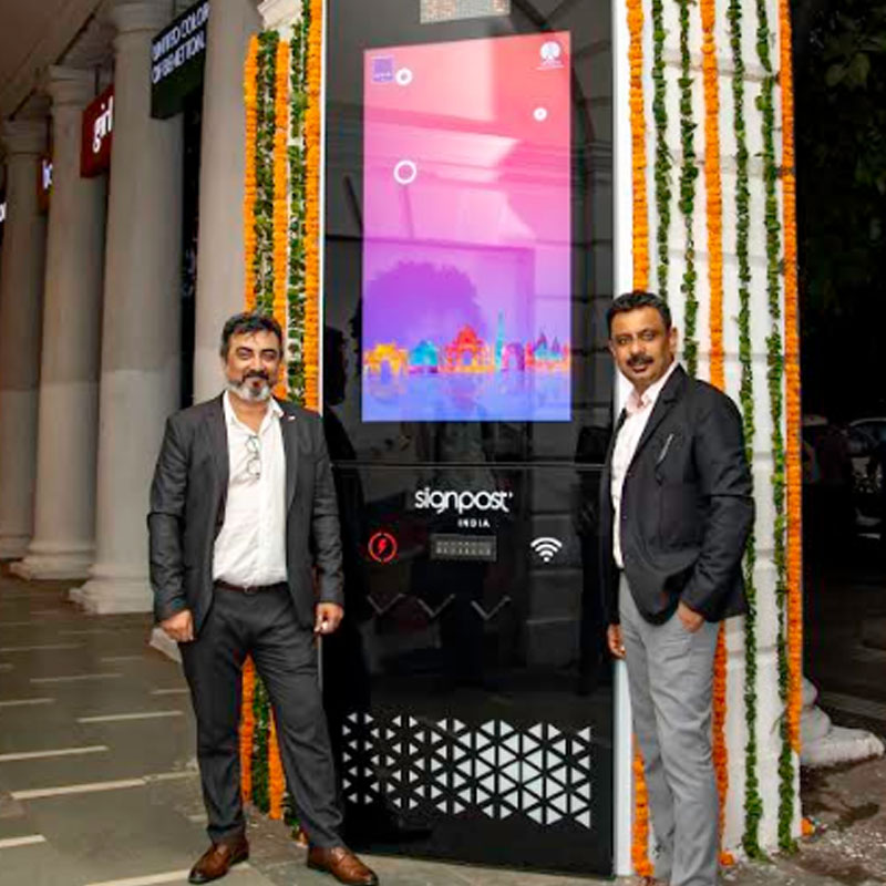 Signpost India and NDMC to enable free Wi-Fi Zones in CBD area of New Delhi