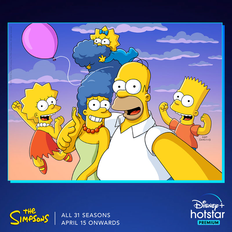 Disney+ Hotstar Premium to launch all 31 seasons of iconic show ‘The Simpsons’