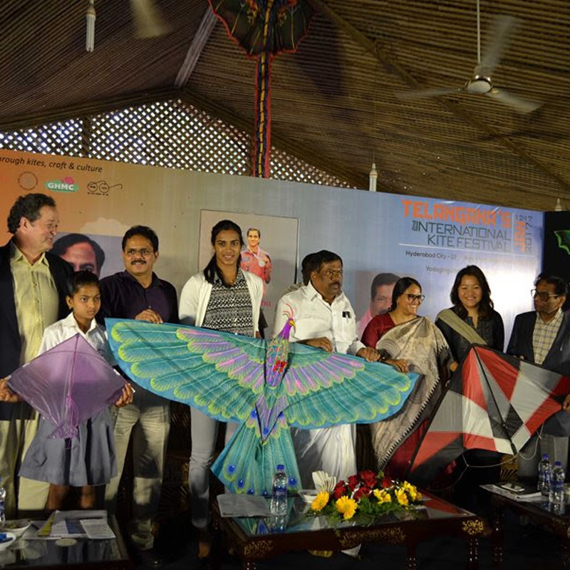 Sindhu face of Kite ’17 festival