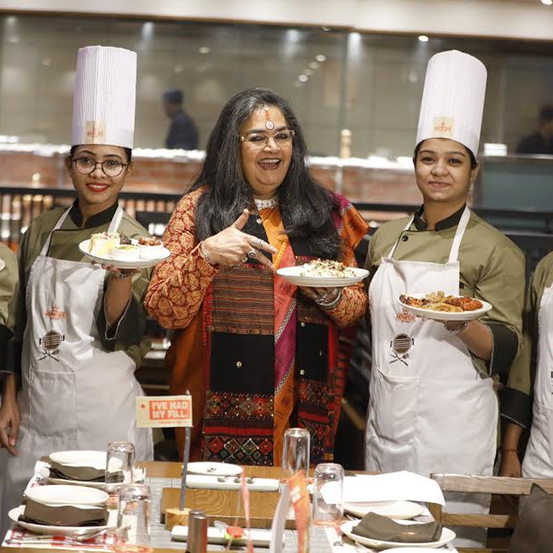 Barbeque Nation launches a musical video with singing sensation Usha Uthup to promote its ‘Year-End Carnival’