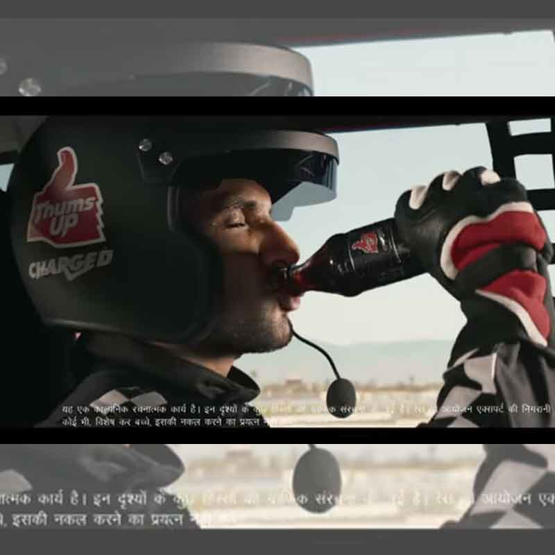 Thumbs up asks people to #TakeCharge