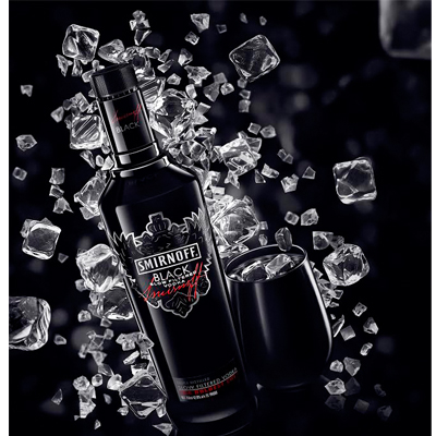 Smirnoff gets Bold with Black