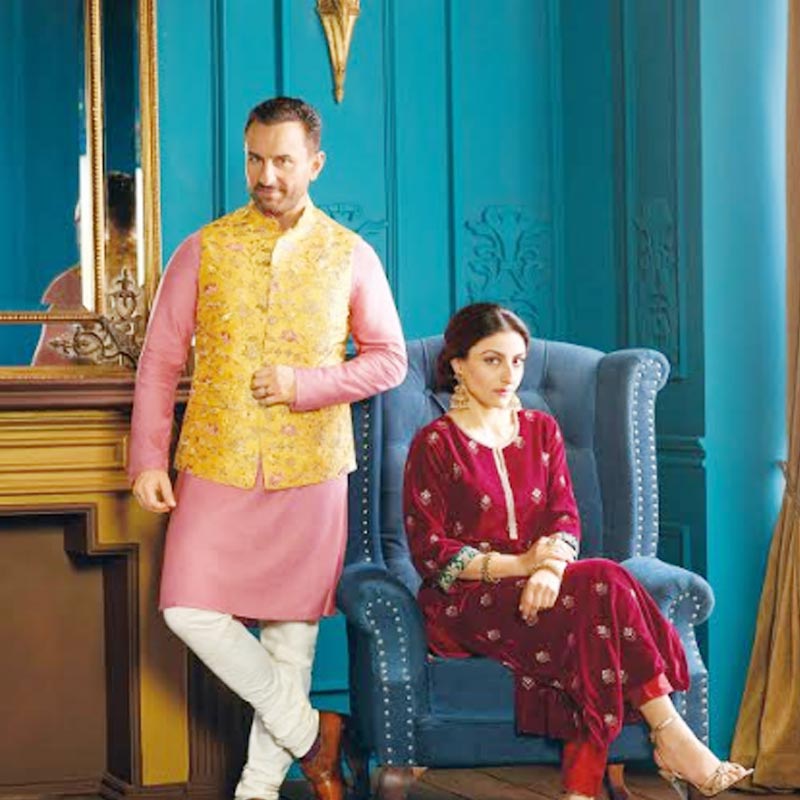 Soha Ali Khan joins ‘House of Pataudi’, as brand ambassador; Stars in new campaign for Durga Puja with brother Saif