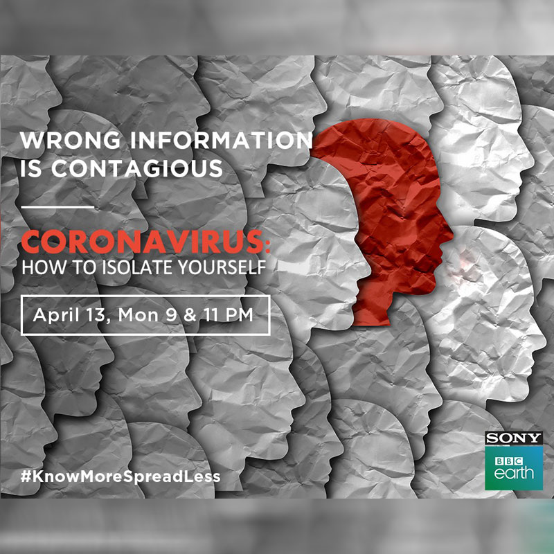 Sony BBC Earth to premiere docu-film ‘Coronavirus: How to Isolate Yourself’ on 13 April