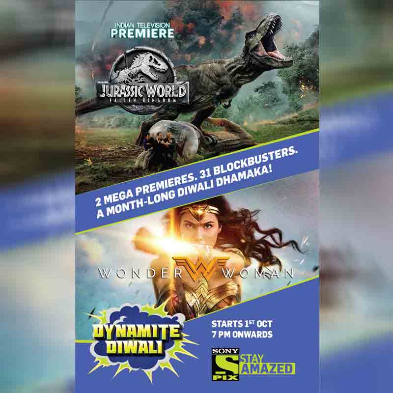 This Diwali, join in on the non-stop Hollywood Dhamaka – exclusively on Sony PIX