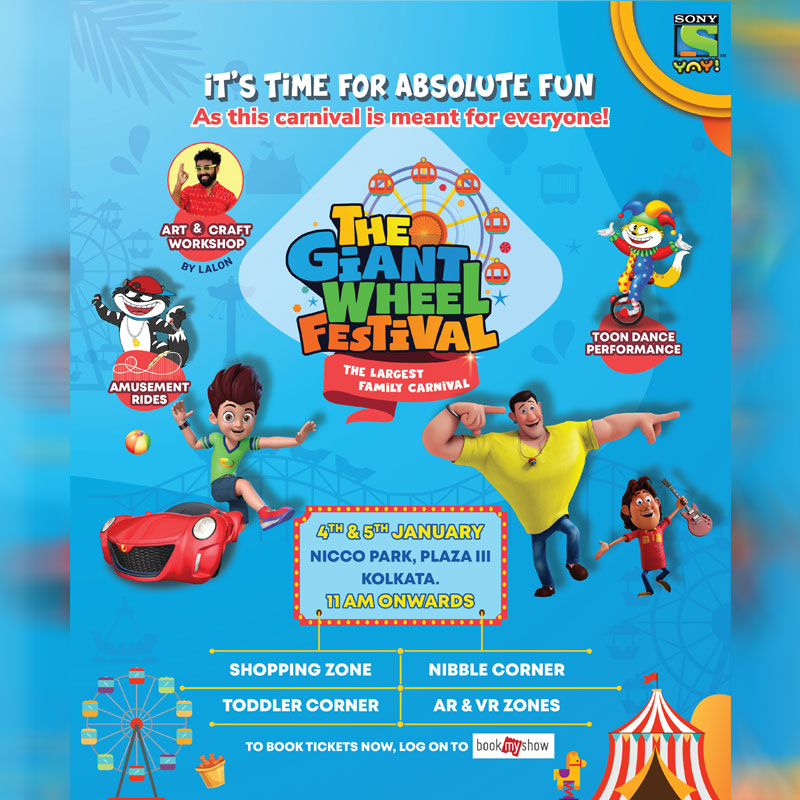 Sony YAY! to host ‘The Giant Wheel Festival’ in Kolkata