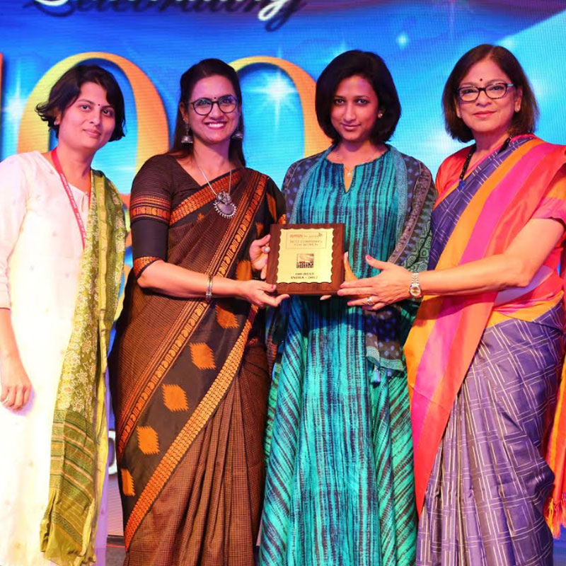 SPN India recognised as one of the best companies for women in India