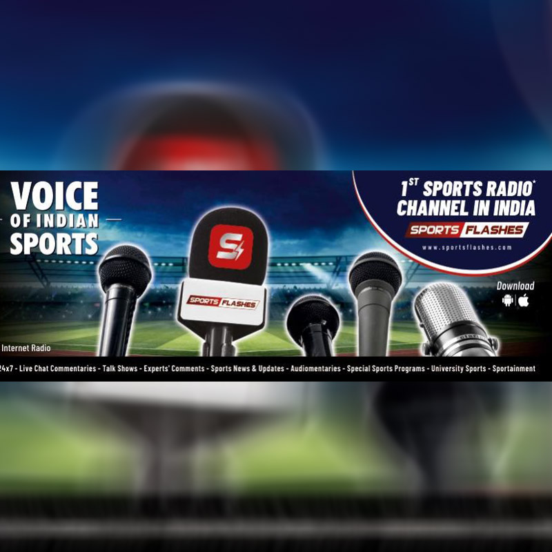 Launch of 1st indian sports radio channel – sports flashes