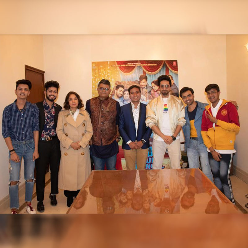 “BLUED Collaborates with SHUBH MANGAL ZYADA SAAVDHAN” ran contest for LGBTQI+ Community