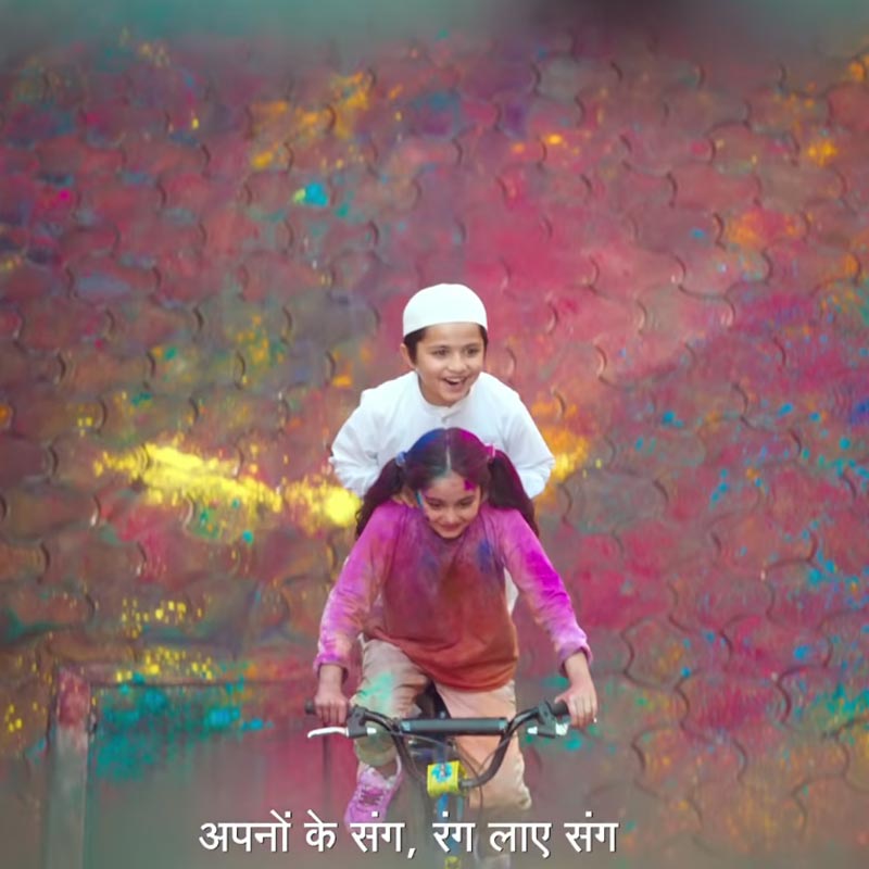 Surf Excel adds a hue of goodness to the colours of Holi with #RangLaayeSang
