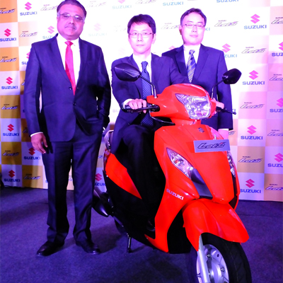 Suzuki Motorcycle launches Let’s in Karnartaka