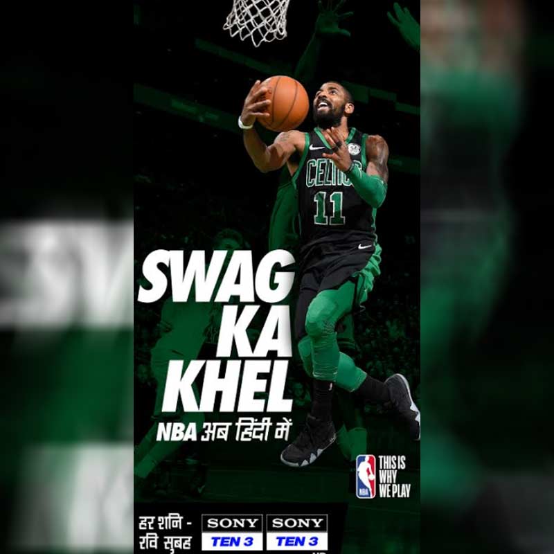 NBA and Sony Pictures Networks (SPN) launches the ‘Swag Ka Khel’ campaign for Hindi Speaking Markets in India